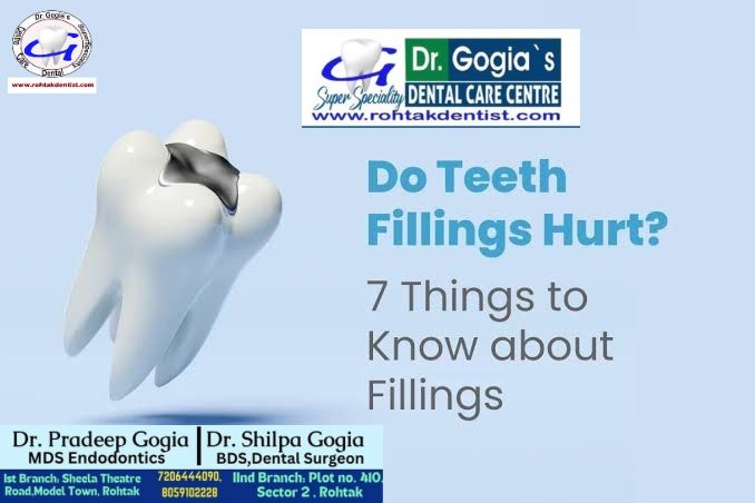 Do tooth fillings hurt – dentist performing painless cavity filling treatment