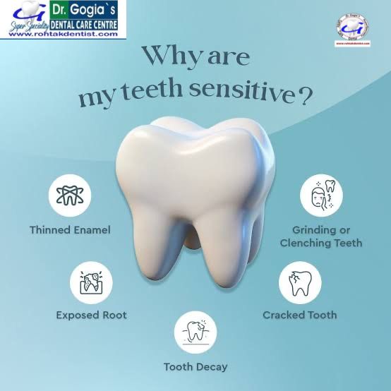 Dentist examining a patient to find out why their teeth are sensitive