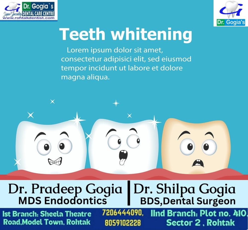 Teeth whitening procedure at the clinic for a brighter, confident smile