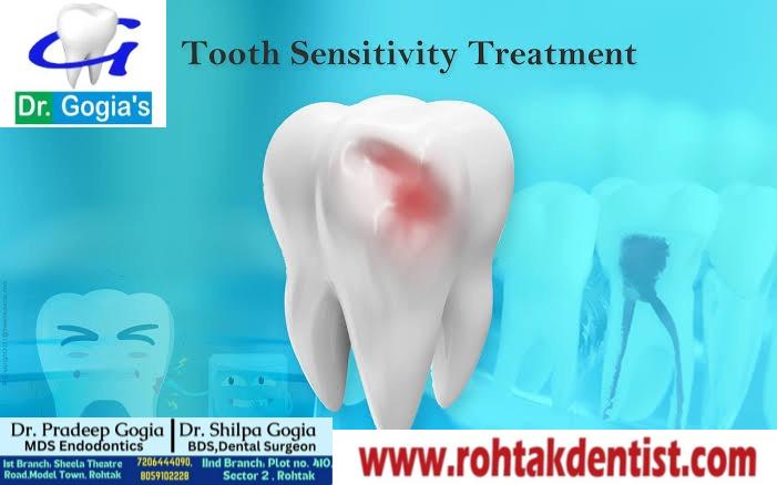 Tooth sensitivity treatment in Rohtak at Dr. Gogia’s Super Specialty Dental Care Centre – expert care for pain relief and long-lasting healthy smiles.